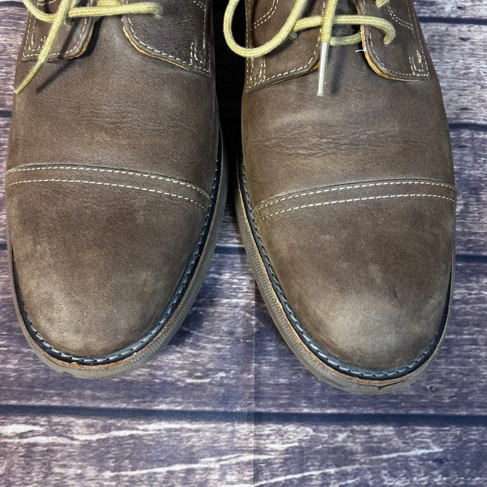 Sperry Top-Sider‎ Gold Cup Bellingham Brown Leather Cap Toe Oxford Mens 10.5